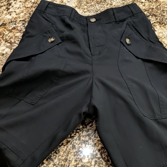 Express Super High Rise Pants Black Women's Size 0 Lyocell - Picture 4 of 15